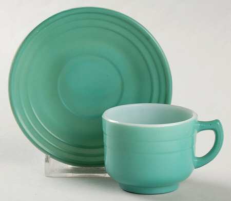 Moderntone Little Hostess Turquoise Child's Cup & Saucer Set