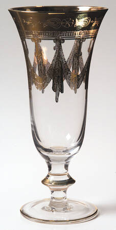 Medici Gold Fluted Champagne