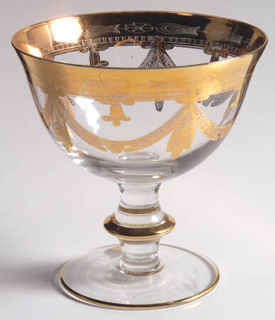 Medici Gold Footed Dessert