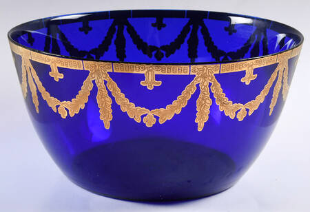 Medici Cobalt 10" Round Serving Bowl