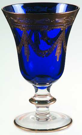Medici Cobalt Wine Glass
