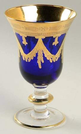Medici Cobalt Water Goblet