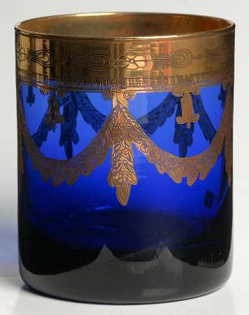 Medici Cobalt Double Old Fashioned