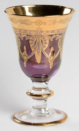 AIZ2 Amethyst Wine Glass