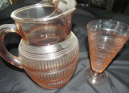 Beehive Pink 80 Oz Ice Lip Pitcher