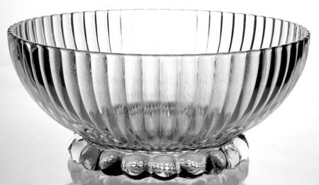 AHC37 Clear 9" Salad Bowl