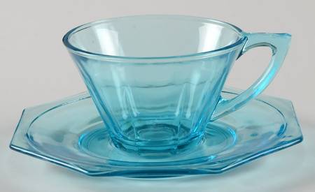 Capri Octagonal Cup & Saucer Set