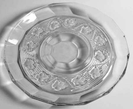 Avalon Clear Cheese & Cracker with Cover, Plate Only