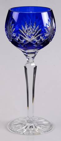 Caroline Cobalt Blue Water Goblet