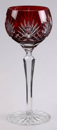 Caroline Ruby Water Goblet