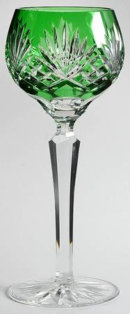 Caroline Emerald Green Water Goblet
