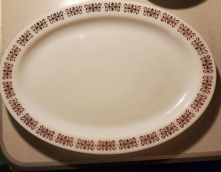 AHC20 12" Oval Platter