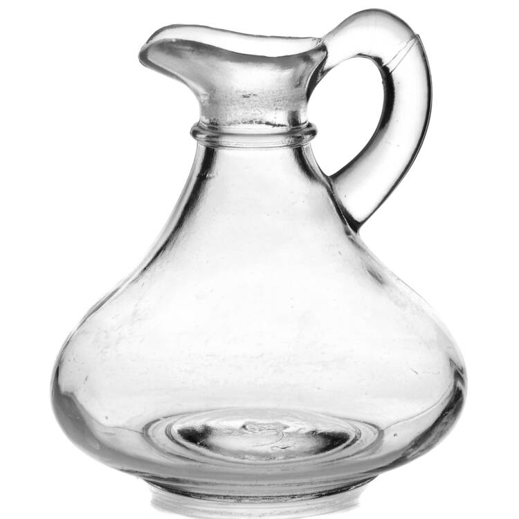 Presence Clear Small Cruet No Stopper by Anchor Hocking