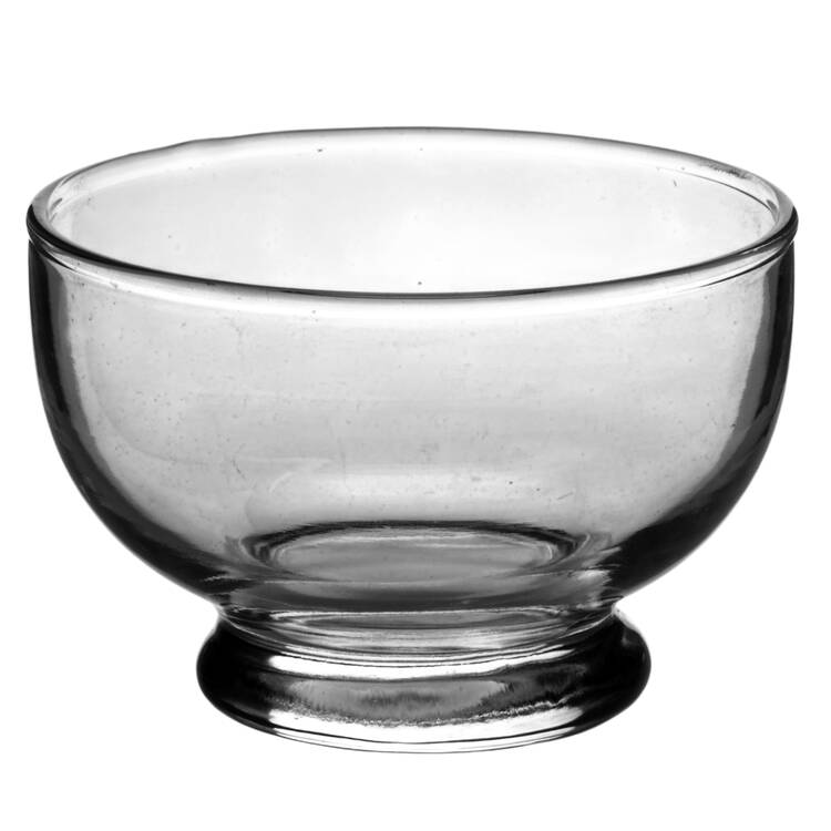 Presence Clear Low Sherbet by Anchor Hocking
