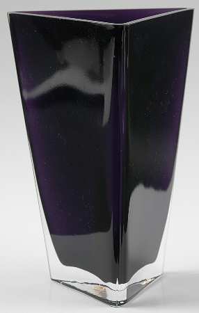 Salute Plum 8" Flower Vase