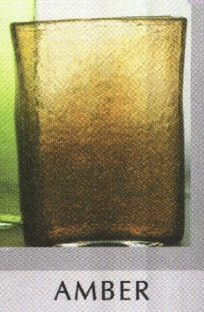Fizz Amber 8" Flower Vase