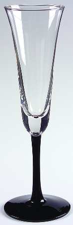 Legacy Black Fluted Champagne