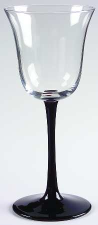 Legacy Black Wine Glass