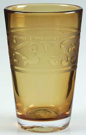 Renaissance Amber Highball Glass