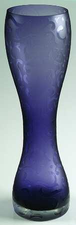 Renaissance Plum 13" Flower Vase