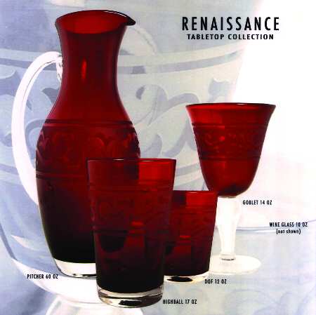 Renaissance Ruby Wine Glass