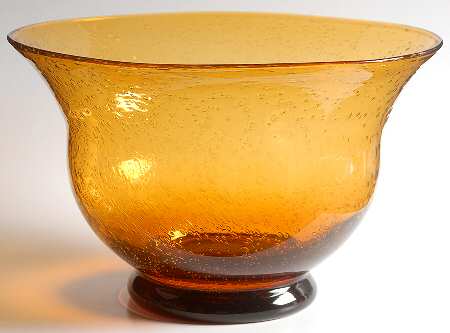 Iris Amber 11" Salad Bowl