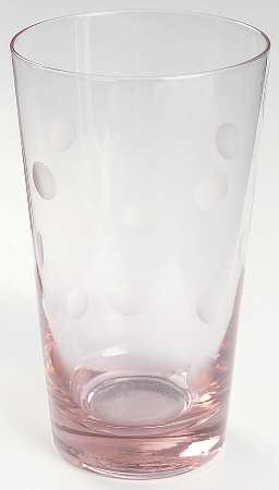 Polka Dot Multicolor Highball