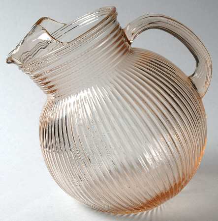 Fine Rib Pink 80 Oz Ball Jug
