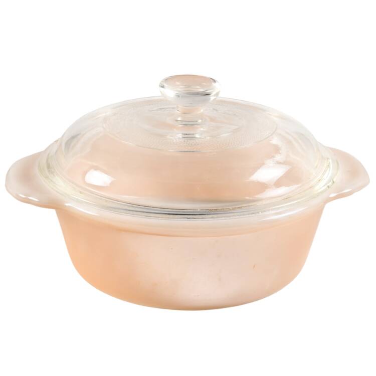 Copper Tint 1 Pint Round Covered Casserole