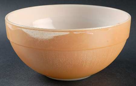 Peach Lustre Colonial 8" Mixing Bowl