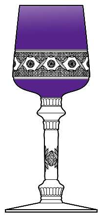 Monferrato Amethyst Water Goblet