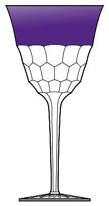 Arietta Amethyst Water Goblet