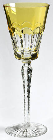 Lynn Linne Amber Water Goblet