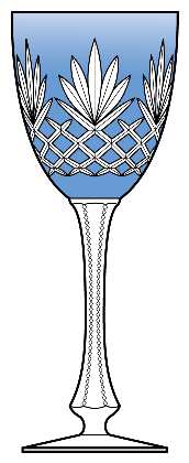 Edmanda Light Blue Wine