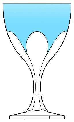 Edlin Light Blue Wine