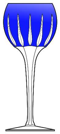 Ariadne Cobalt Blue Wine