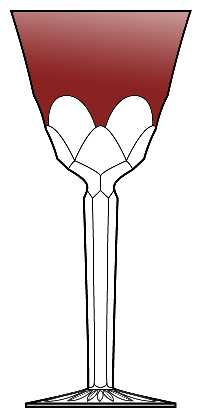 Regan Ruby Water Goblet