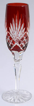 Caroline Ruby Fluted Champagne