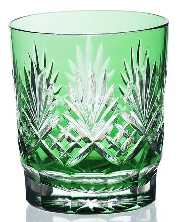 Caroline Emerald Green Double Old Fashioned