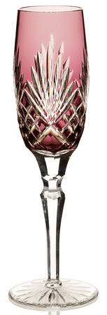 Caroline Amethyst Fluted Champagne