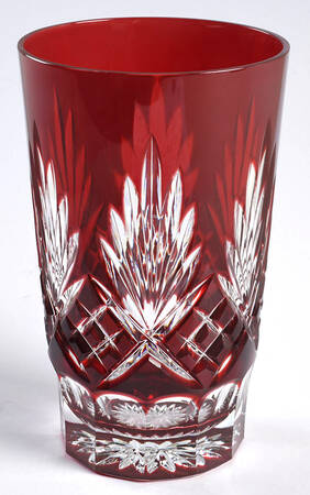 Caroline Ruby Flat Tumbler
