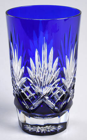 Caroline Cobalt Blue Flat Tumbler