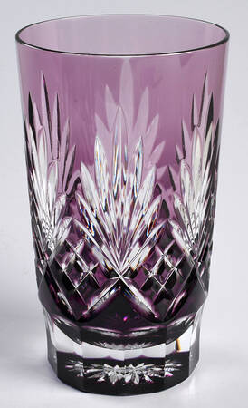 Caroline Amethyst Flat Tumbler