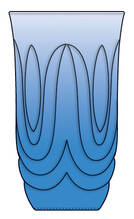 Colonial Tulip Laser Blue