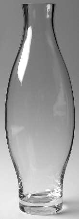 Salute Clear 13" Flower Vase