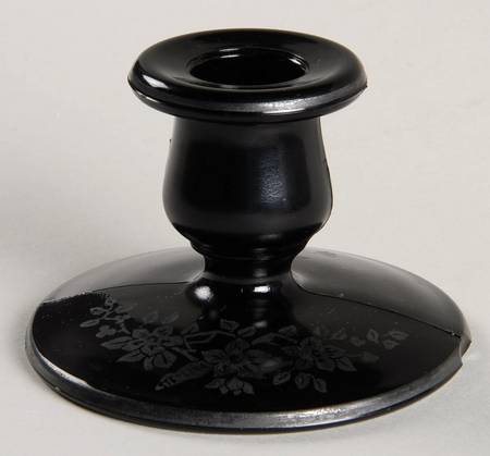 Floral Sterling 2" Single Light Candlestick