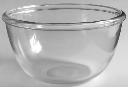 Cocoon Clear 9" Round Bowl