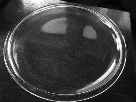 Cocoon Clear Buffet Plate