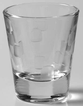Cubist Shot Glass