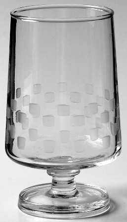 Cubist Footed Tumbler